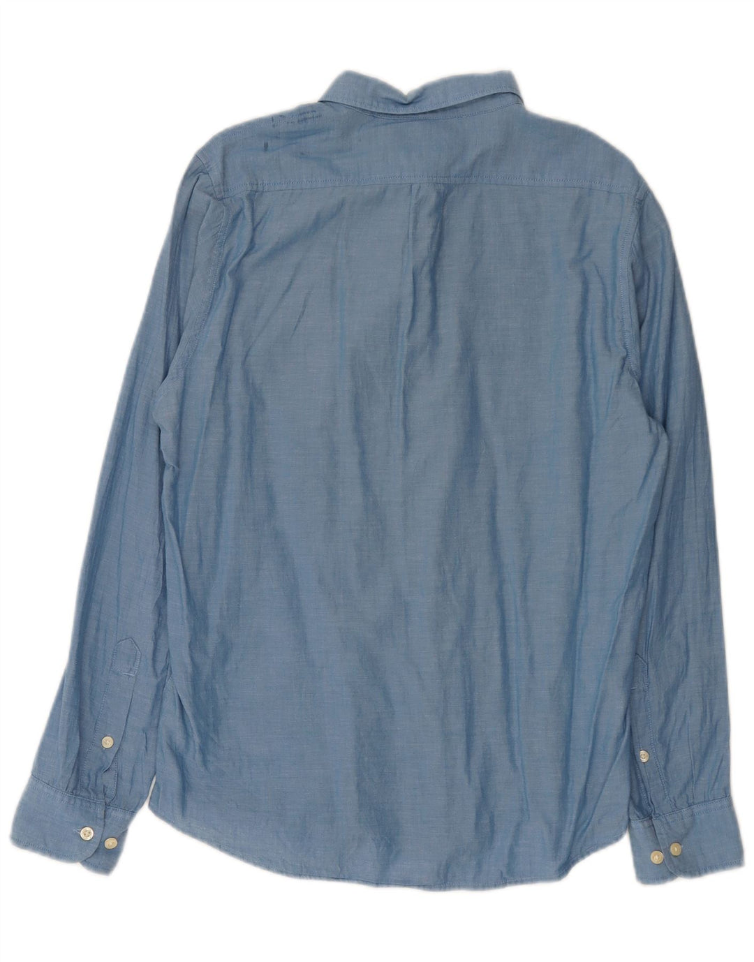 Camicia da uomo Lee in cotone blu medio