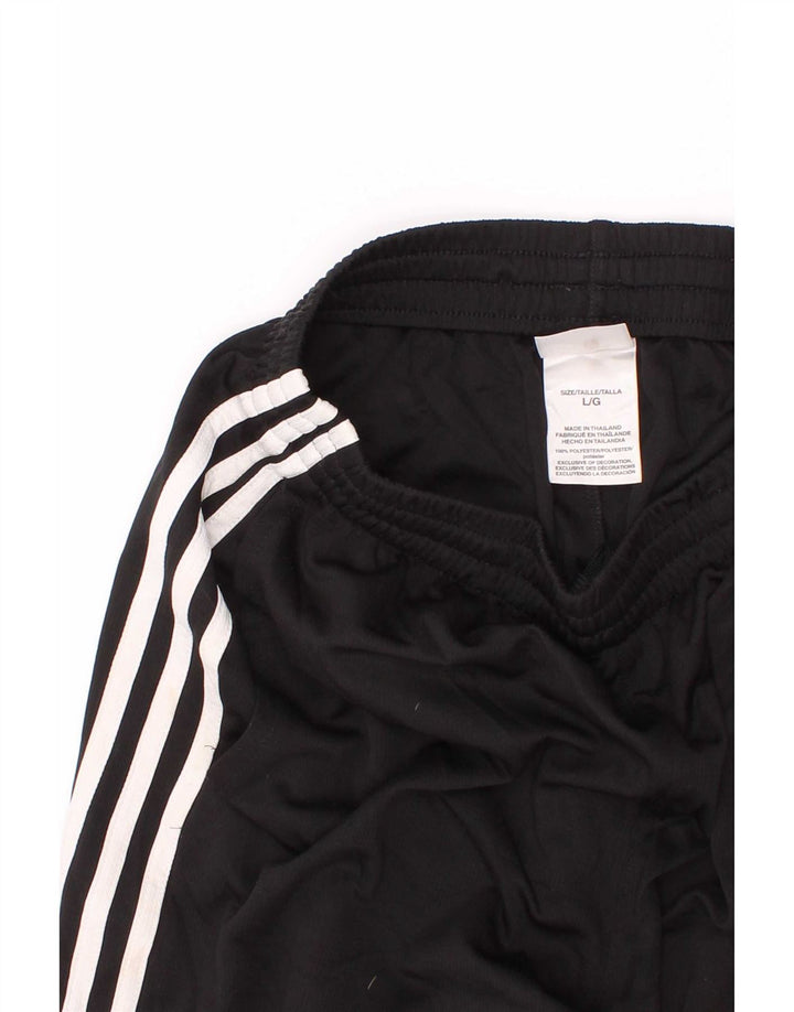 Pantaloncini sportivi Adidas da ragazzo 13-14 anni Large Nero in poliestere