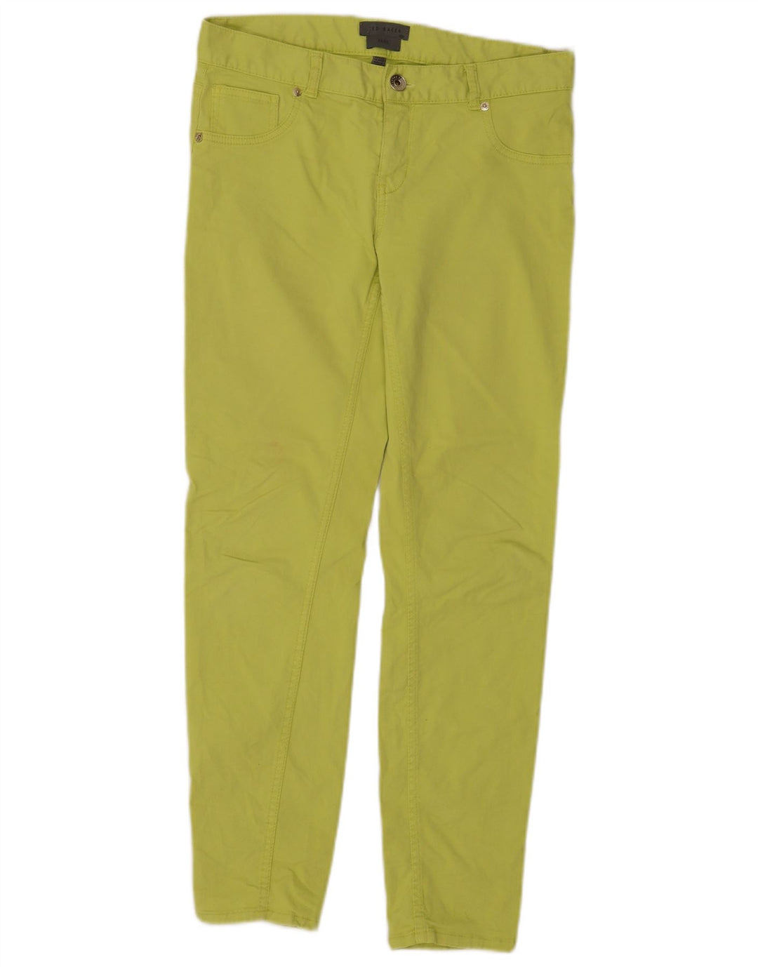 Jeans slim Ted Baker da donna Parigi W28 L29 cotone verde