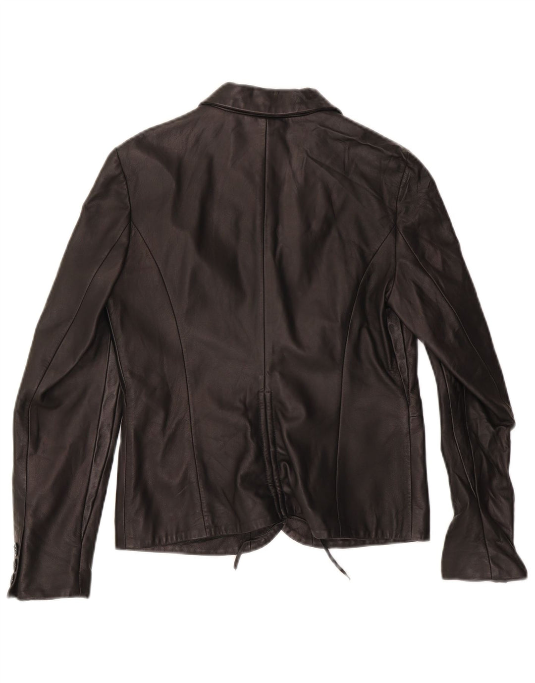 Giacca Blazer a 2 Bottoni da Donna ROCCOBAROCCO IT 42 Media in Pelle Nera