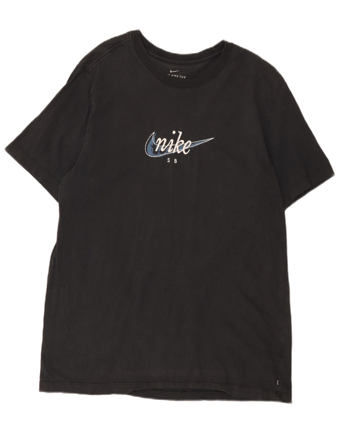 T-shirt grafica Nike da uomo grande nera