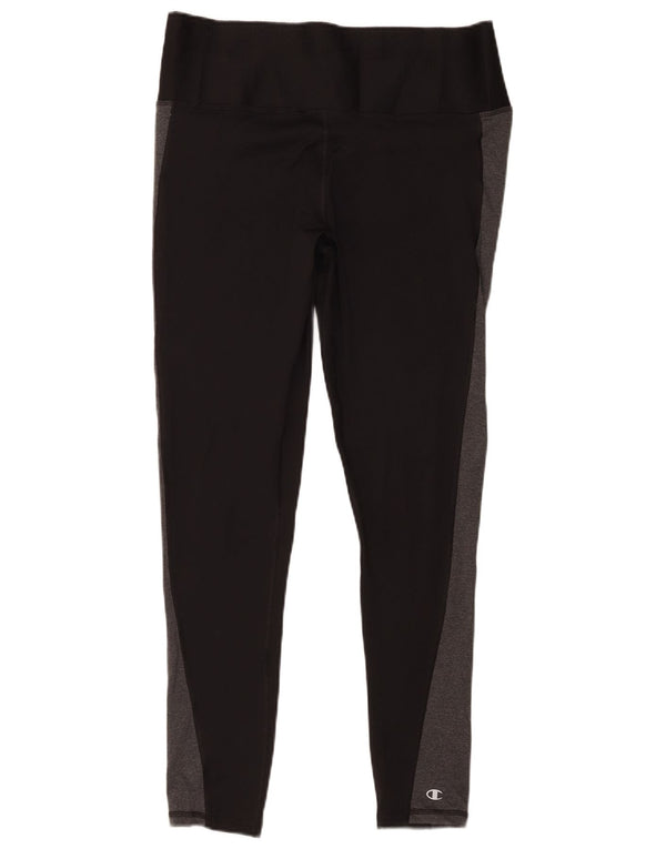 Leggings da donna Champion UK 18 XL Poliestere color block nero