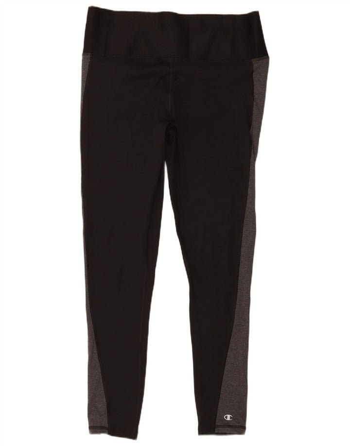 Leggings da donna Champion UK 18 XL Poliestere color block nero
