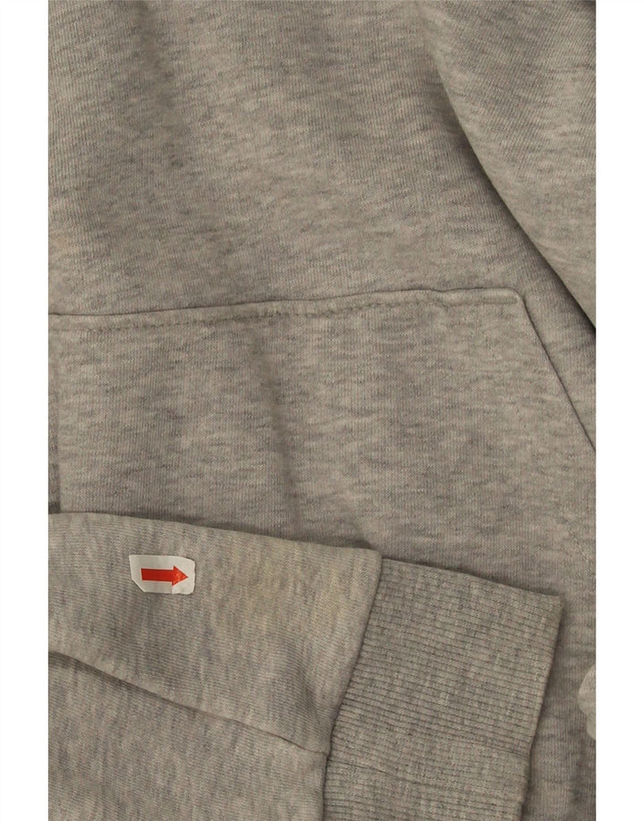 Felpa con cappuccio grafica da donna Puma UK 12 grigio medio chiazzato