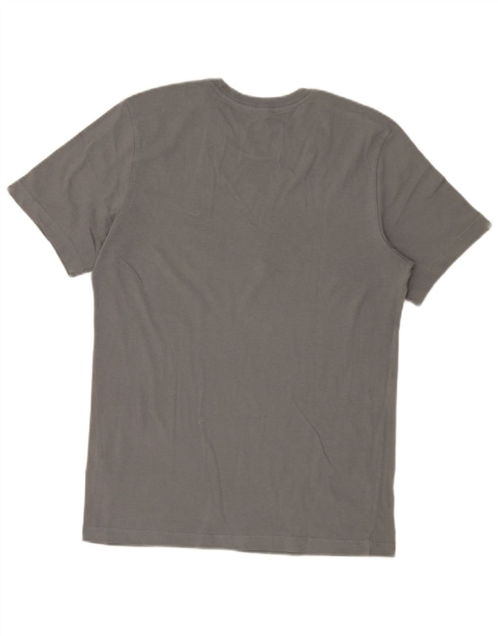 T-shirt Nike da uomo Top Small in cotone grigio