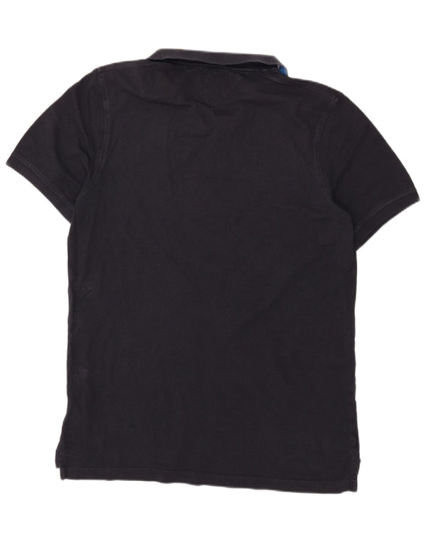 Polo slim fit da uomo Tommy Hilfiger 2XL cotone blu navy