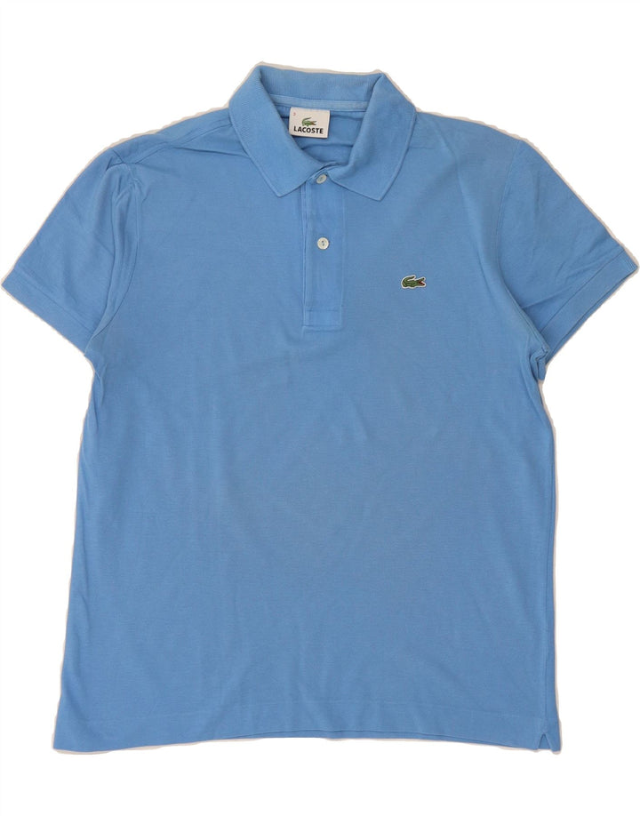 LACOSTE Mens Polo Shirt Size 3 Small Blue Cotton Vintage Lacoste and Second-Hand Lacoste from Messina Hembry 