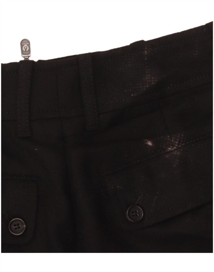 Gonna a tubino grafica da donna Belstaff IT 44 media W30 lana nera