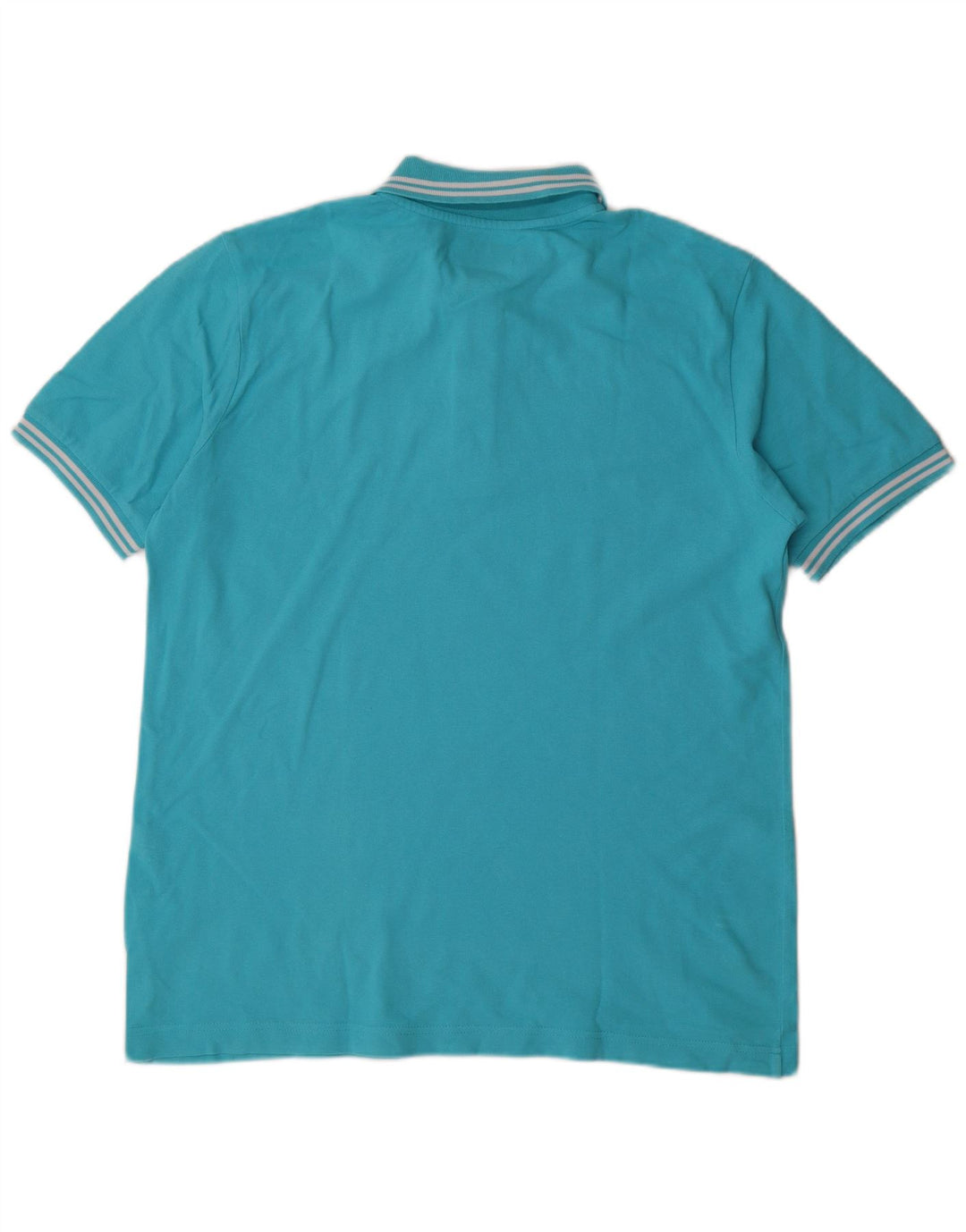 Polo Kappa Uomo Large Blu In Cotone