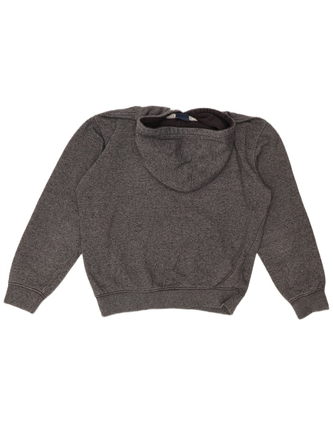Maglione con cappuccio grafico oversize da donna CHAMPION UK 10 piccolo grigio chiazzato