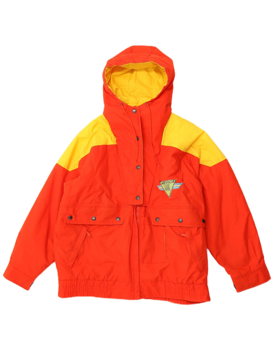 Giacca a vento da uomo vestibilità ampia NEVICA UK 36 Small Red Colourblock