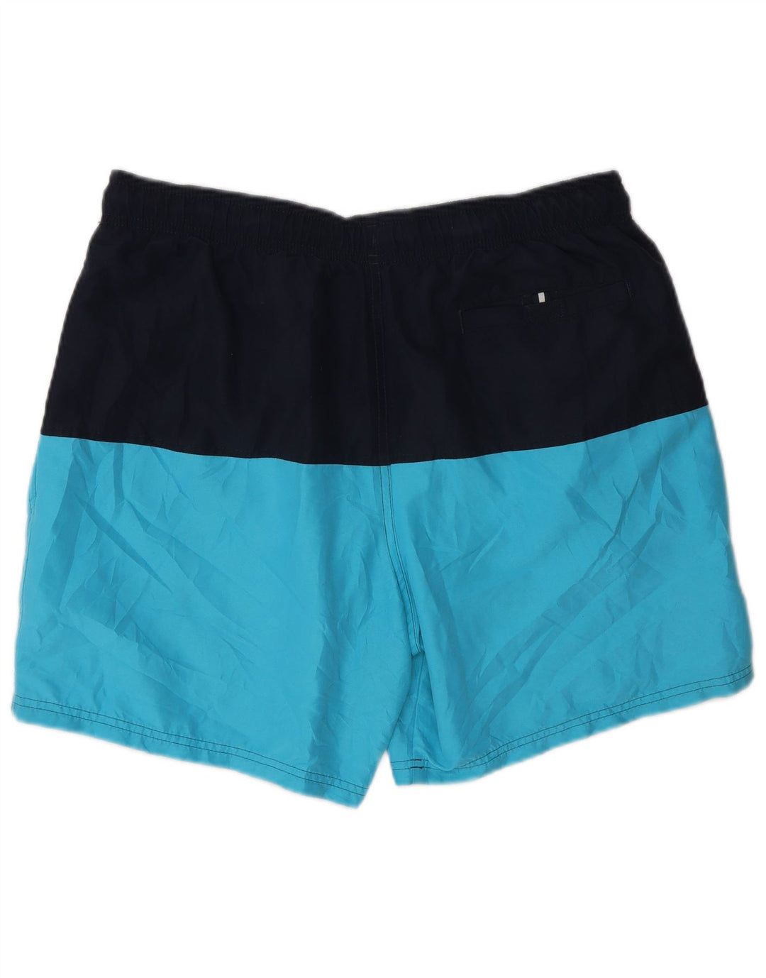 Pantaloncini da bagno da uomo Marks & Spencer grandi in poliestere color block blu
