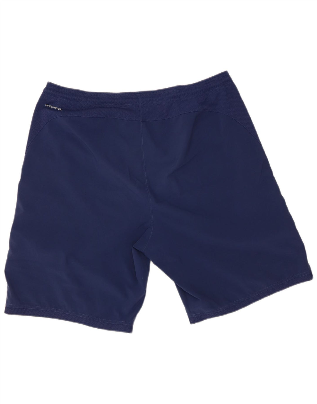 Pantaloncini sportivi da uomo REEBOK grandi in poliestere blu navy