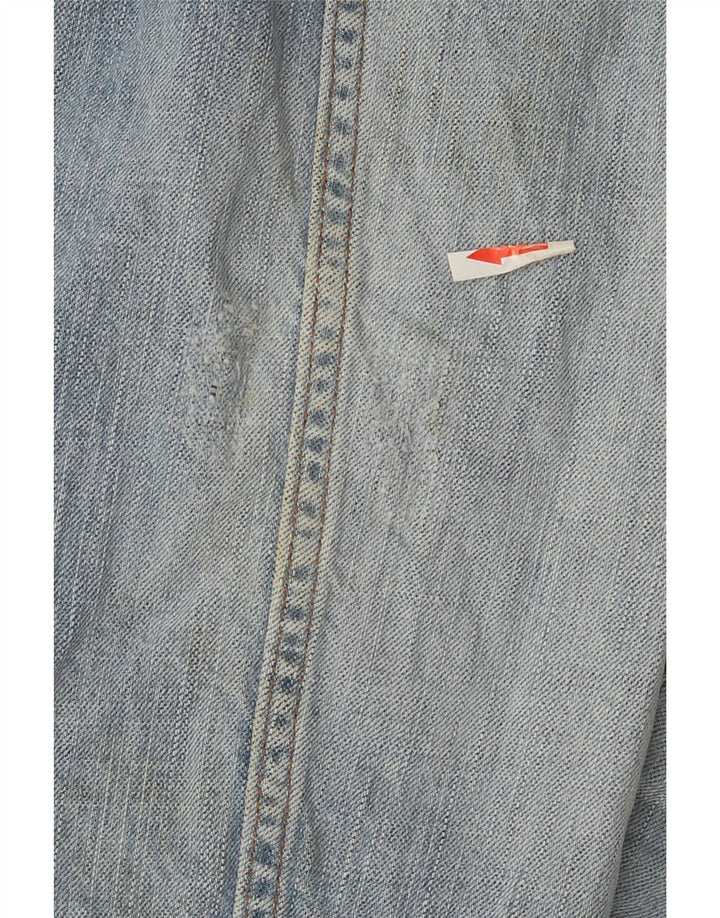 Giacca di jeans da uomo Wrangler UK 44 2XL Cotone blu