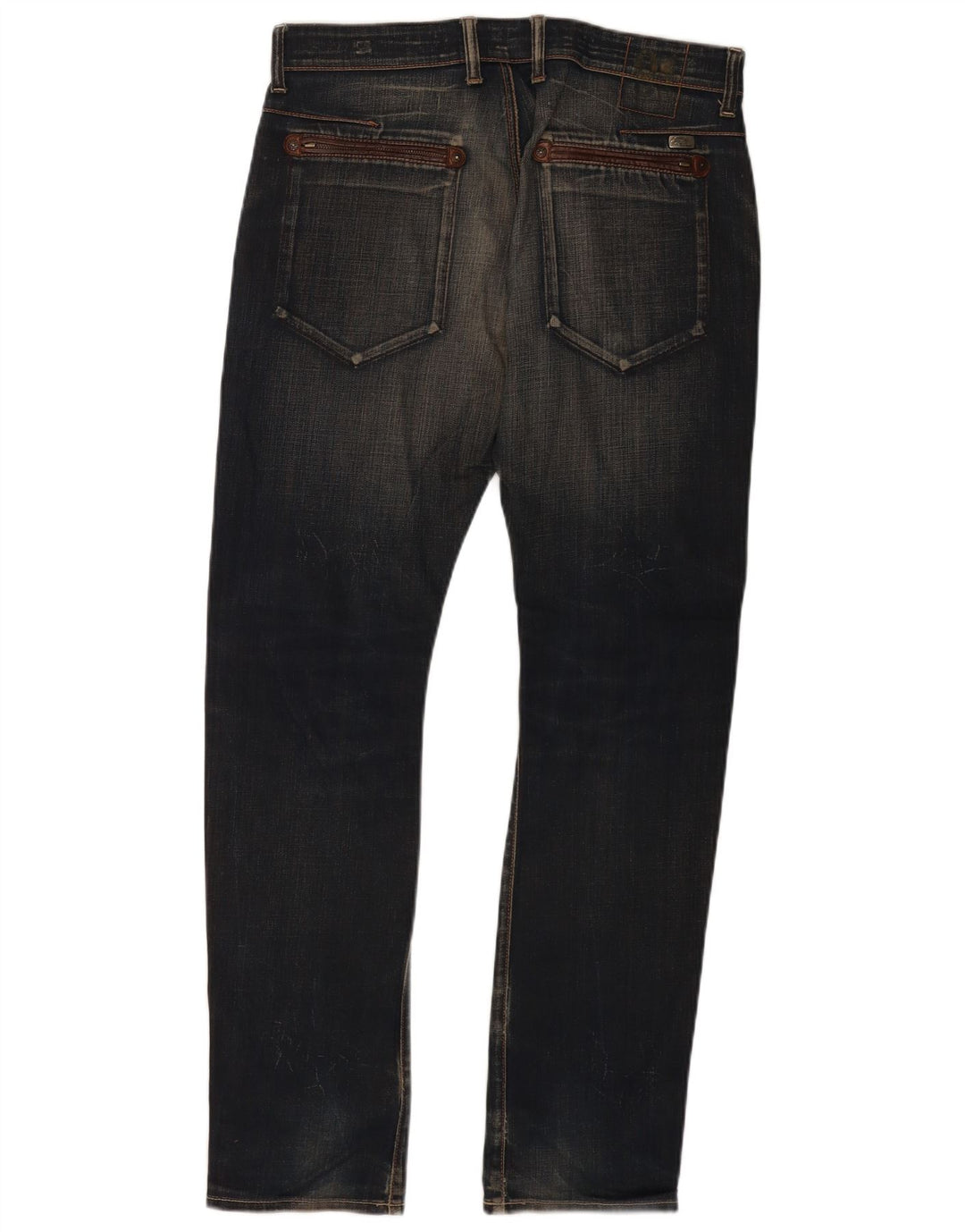 Jeans slim da uomo Guess W32 L32 in cotone blu navy