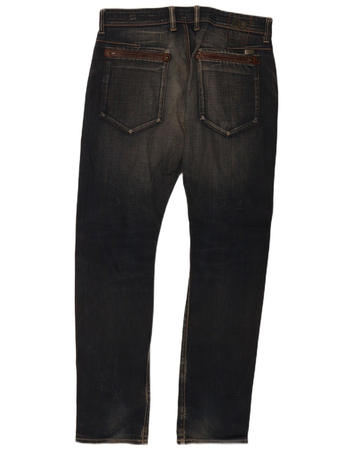 Jeans slim da uomo Guess W32 L32 in cotone blu navy