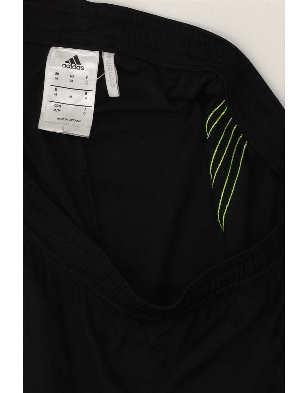 Pantaloncini sportivi ADIDAS Climalite da uomo, poliestere color block medio nero