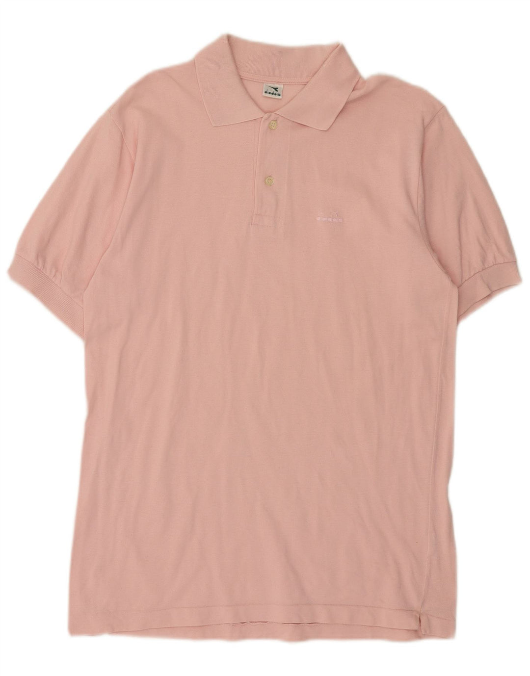 Polo Uomo Diadora Cotone Rosa Medio