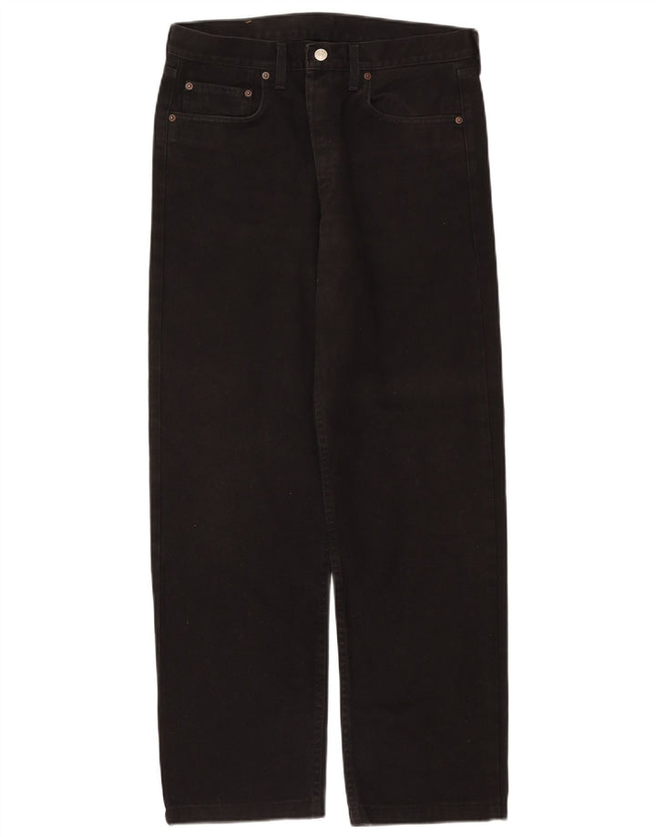 Jeans dritti da uomo Rifle W34 L29 cotone nero