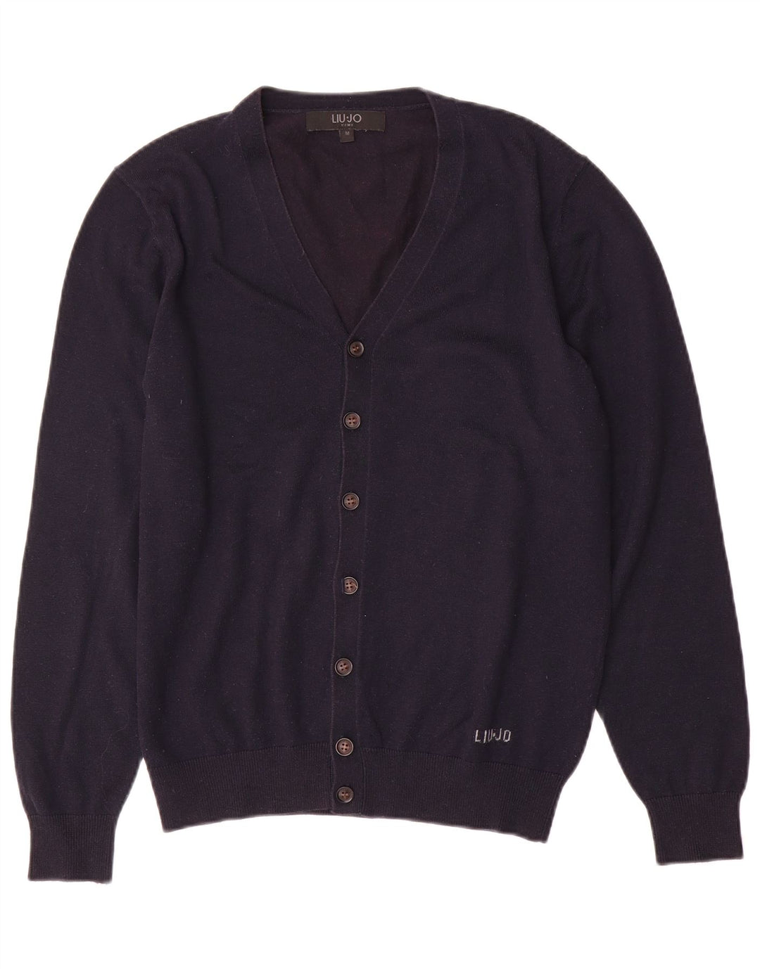 Maglione cardigan da uomo Liu Jo blu navy medio