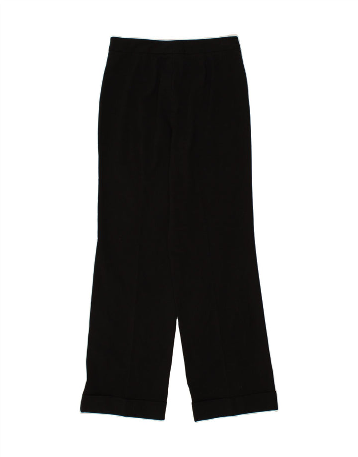 DOCKERS Womens Bootcut Suit Trousers US 4 Small W29 L31 Black Polyester Vintage Dockers and Second-Hand Dockers from Messina Hembry 