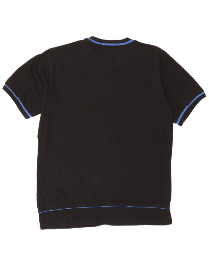 T-shirt uomo Kappa Top Large Nera in cotone