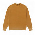 Maglione maglione girocollo da uomo Superdry piccolo in cotone giallo