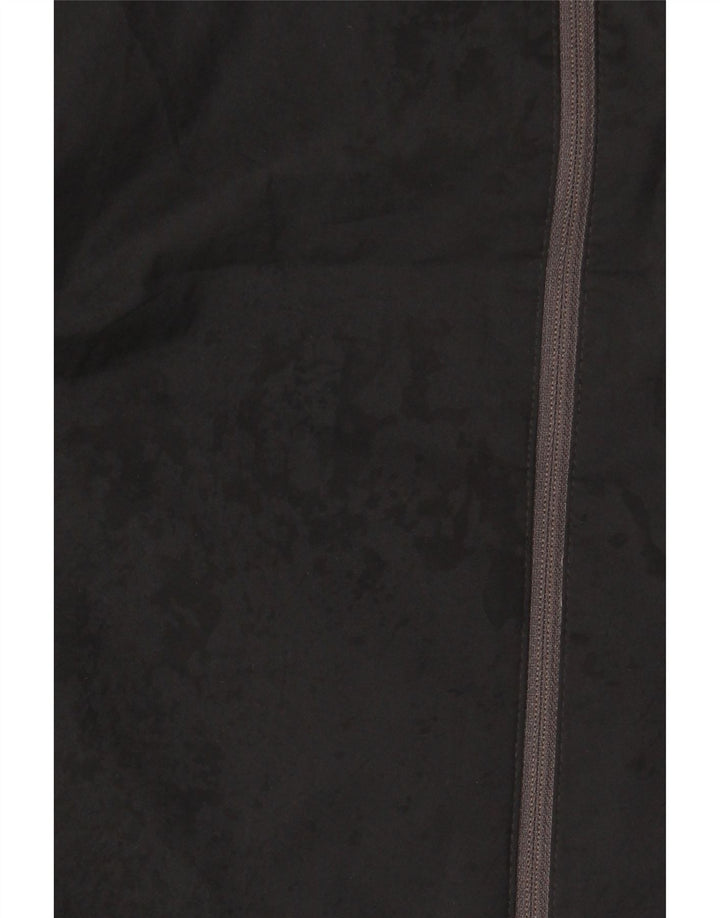 Giacca antipioggia grafica da uomo Nike UK 39/41 Poliestere color block medio nero