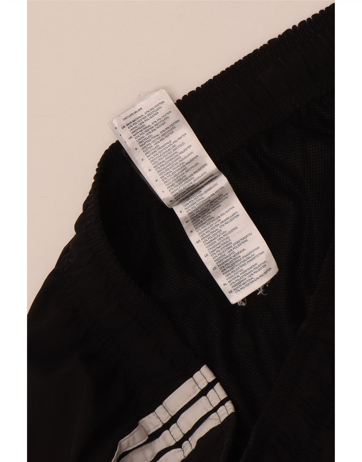 Pantaloncini sportivi da uomo Adidas grandi in poliestere nero