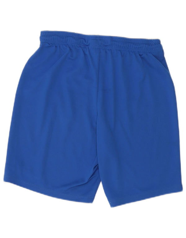 Pantaloncini sportivi Nike Dri Fit da uomo in poliestere blu medio