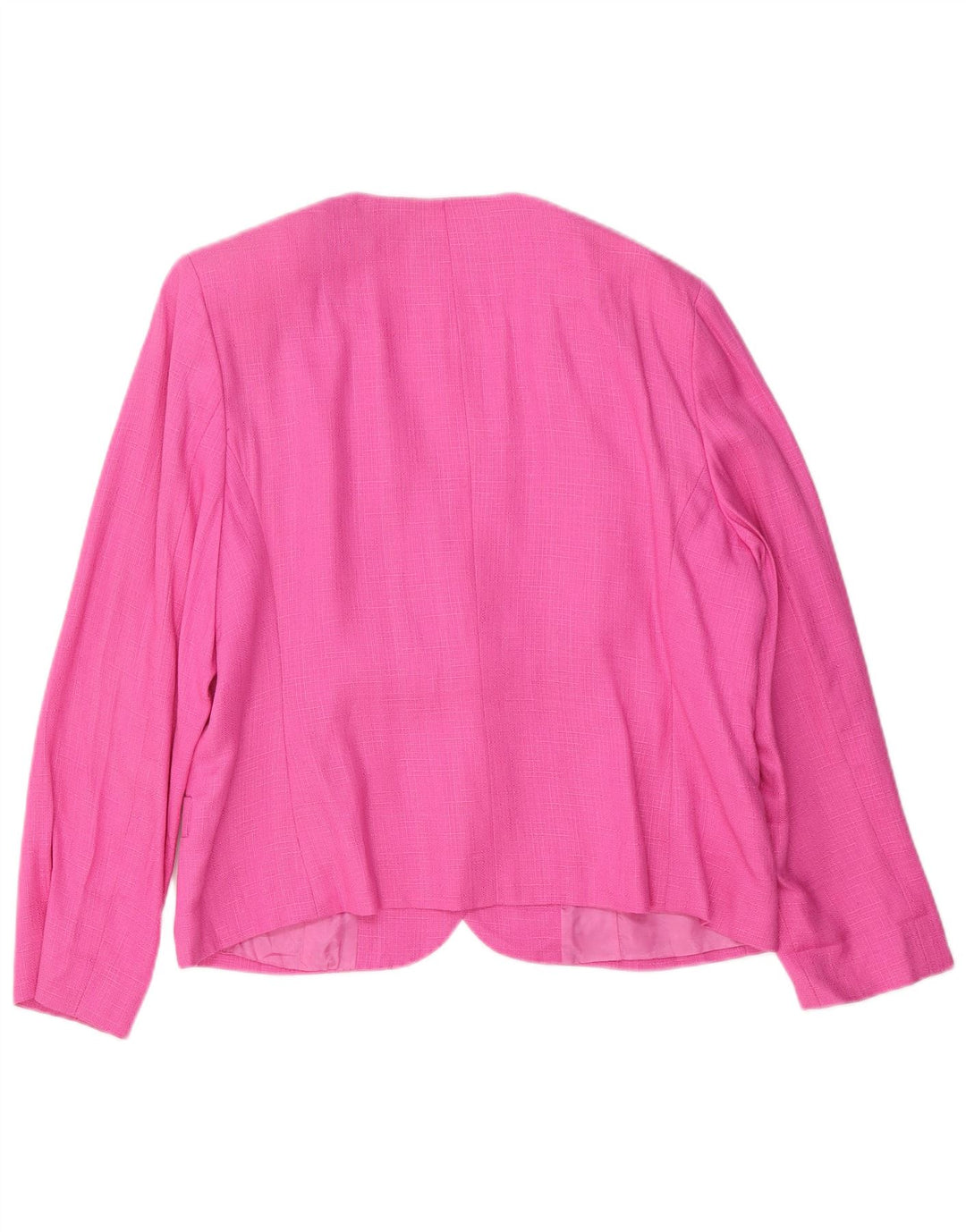 Giacca Blazer a 2 Bottoni da Donna Luisa Spagnoli IT 48 XL Acetato Rosa