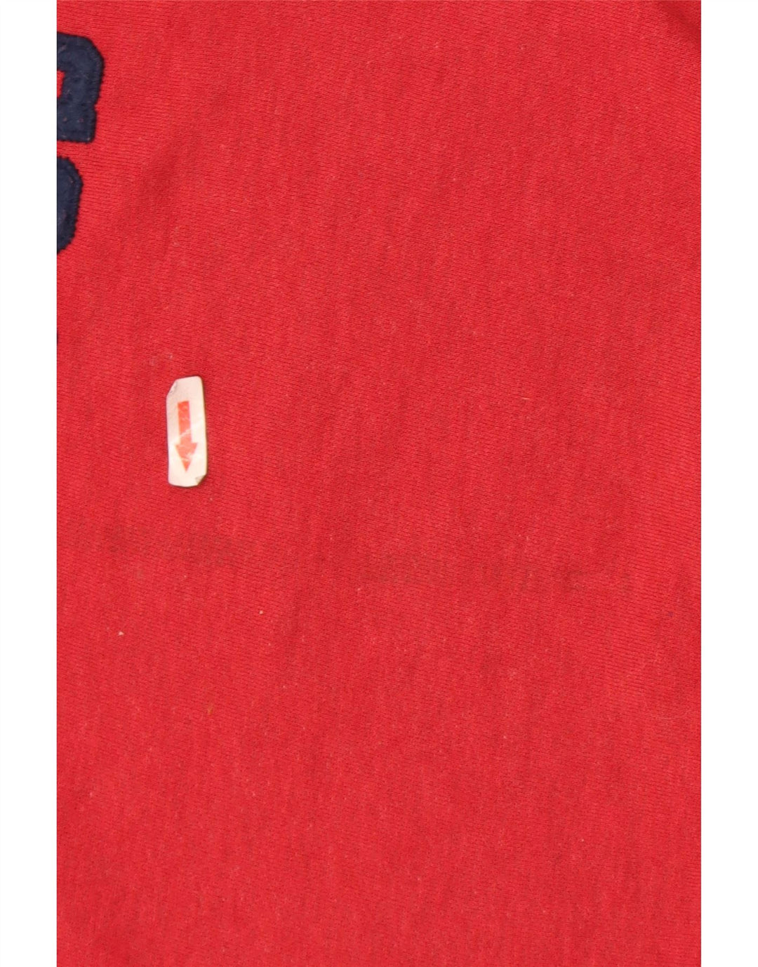 Felpa grafica da uomo Superdry Maglione grande cotone rosso