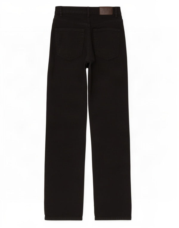 Jeans dritti da uomo Zara EU 38 Small W30 L33 Cotone nero