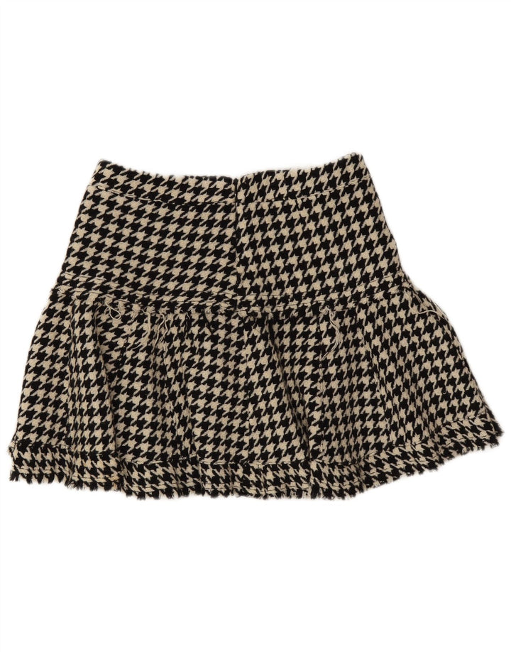 Minigonna da donna Max & Co. UK 6 XS W28 Lana pied de poule nera