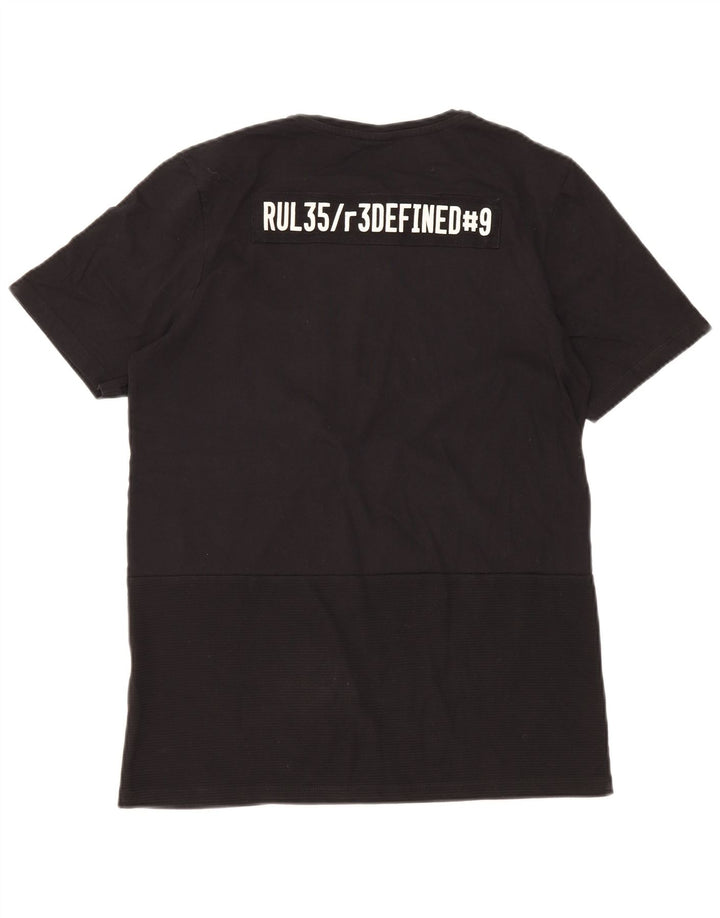 JACK & JONES T-shirt grafica da uomo XL Nera