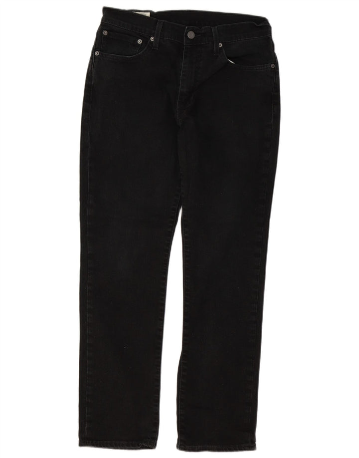 Jeans dritti da uomo Levi's W31 L28 cotone nero