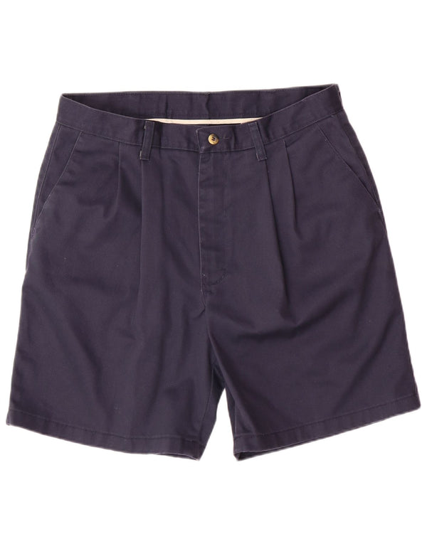 WRANGLER Pantaloncini chino con pegged Timber Creek da uomo W34 Large in cotone blu navy