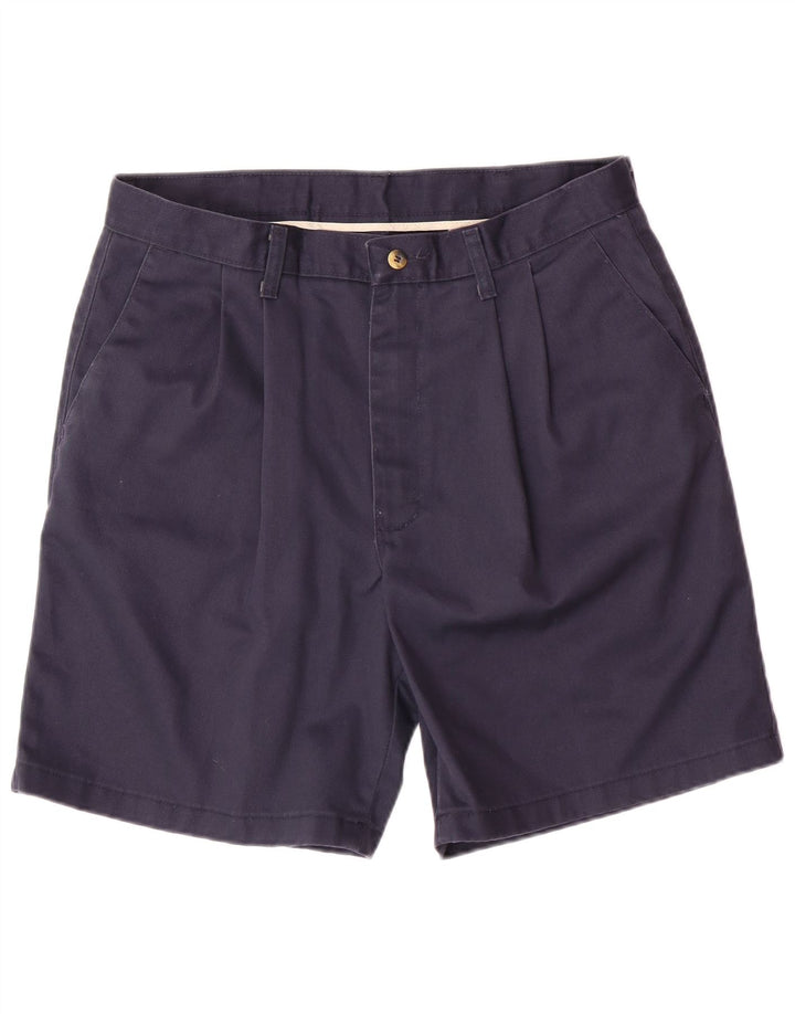 WRANGLER Pantaloncini chino con pegged Timber Creek da uomo W34 Large in cotone blu navy