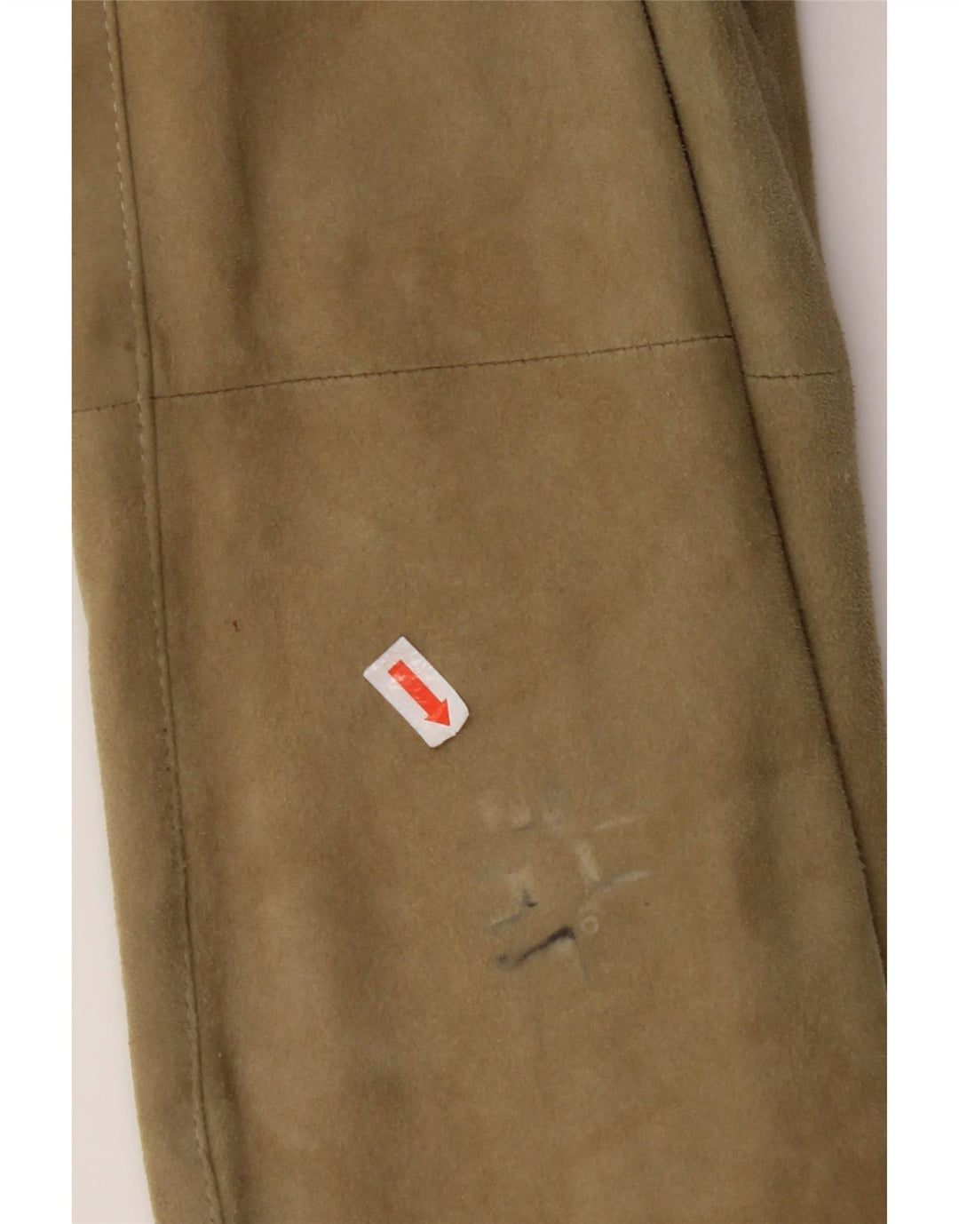 Giubbotto bomber in pelle scamosciata da uomo VINTAGE IT 48 Beige medio