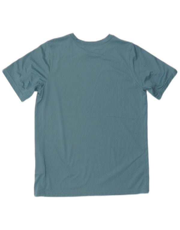 T-shirt grafica Nike da bambino Dri Fit Graphic 13-14 anni XL blu poliestere