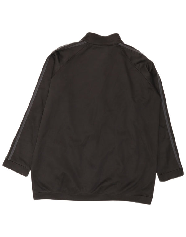 Giacca da ginnastica da uomo Adidas XL nera in poliestere