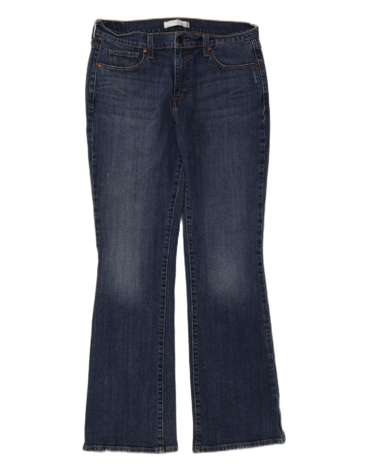 LEVI'S Jeans 515 Bootcut da donna US 10 Large W32 L31 Cotone blu