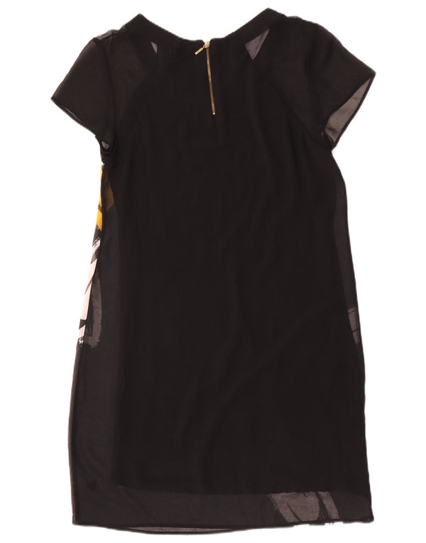 Desigual Womens Graphic Tubino UK 14 Grande Nero Floreale