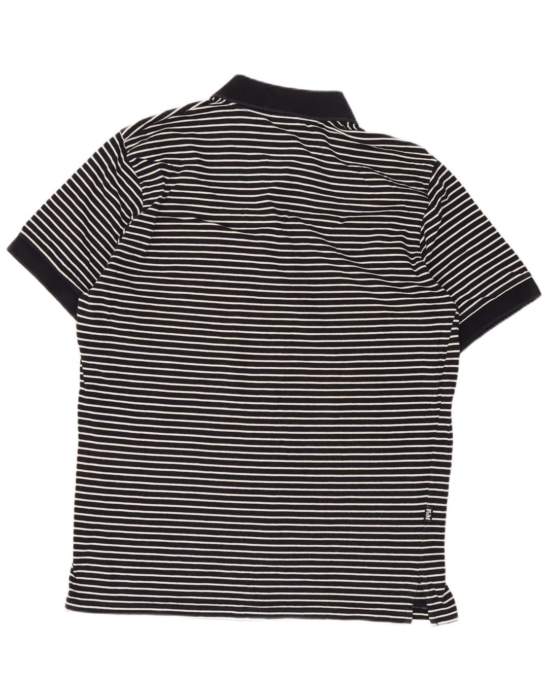 Polo da uomo Franklin & Marshall a righe medie blu navy