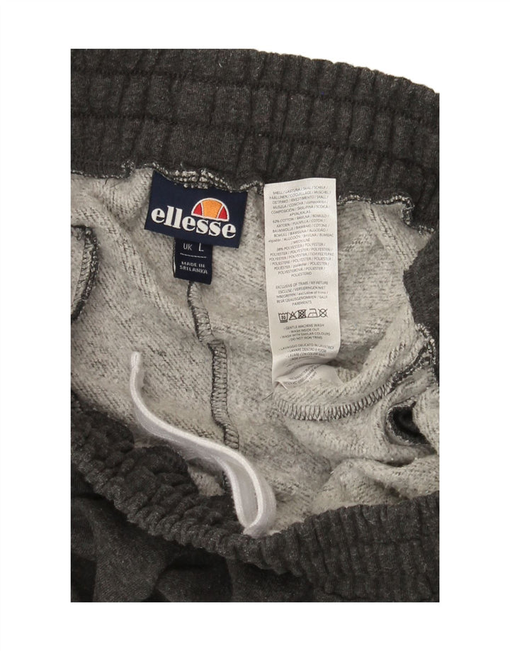 Pantaloni da tuta da uomo Ellesse Joggers grandi in cotone grigio