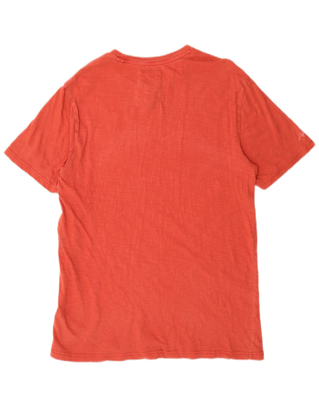 FAT FACE Mens Graphic T-Shirt Top Medium Red Cotton