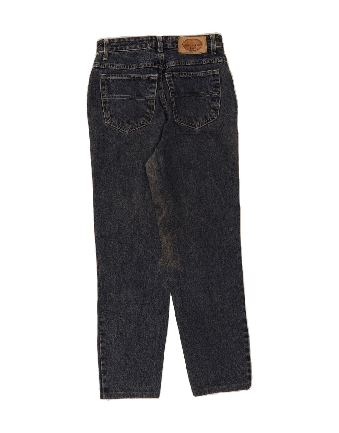 TRUSSARDI Womens Tapered Jeans W31 L28 Blue Cotton Vintage Trussardi and Second-Hand Trussardi from Messina Hembry 