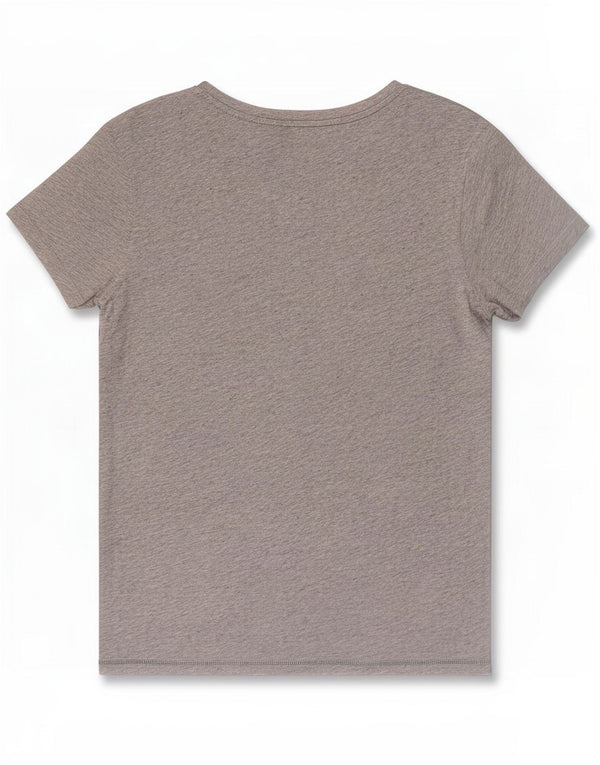 Levi's T-shirt grafica da donna UK 6 XS Grigio chiazzato