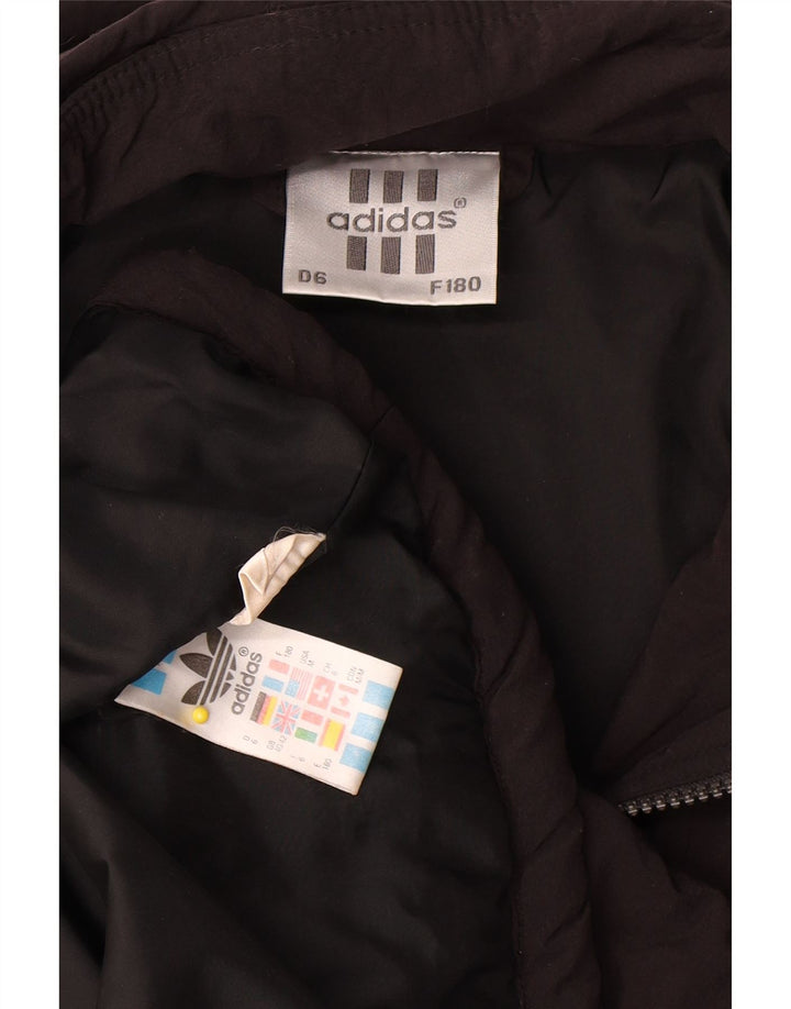 Giacca a vento grafica da uomo Adidas UK 40/42 Medium Black Colourblock