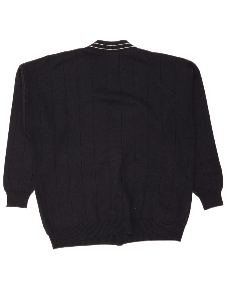Maglione cardigan Bramante da uomo White Sails XL Blu navy